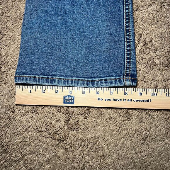 Ecko Unltd Y2K 2004 Women's Jeans Bootcut Size 11 Embroidered - Picture 8 of 8